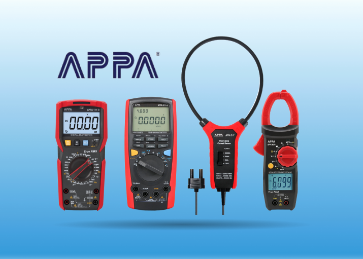 Обновление линейки измерительных приборов торговой марки APPA Обновление линейки измерительных приборов торговой марки APPA